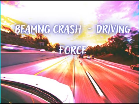 BeamNG Crash cartoon - Driving Force. Мультики მანქანები